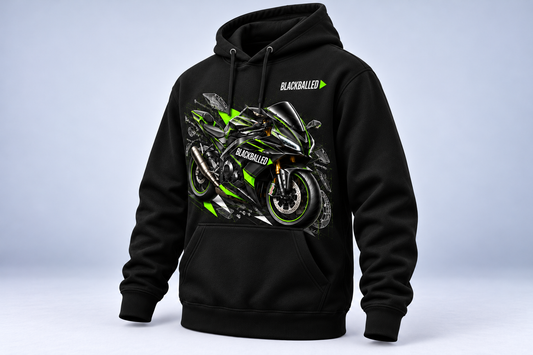 RIDE Blackballed authentic Hoodie; awesome craftmanship edition