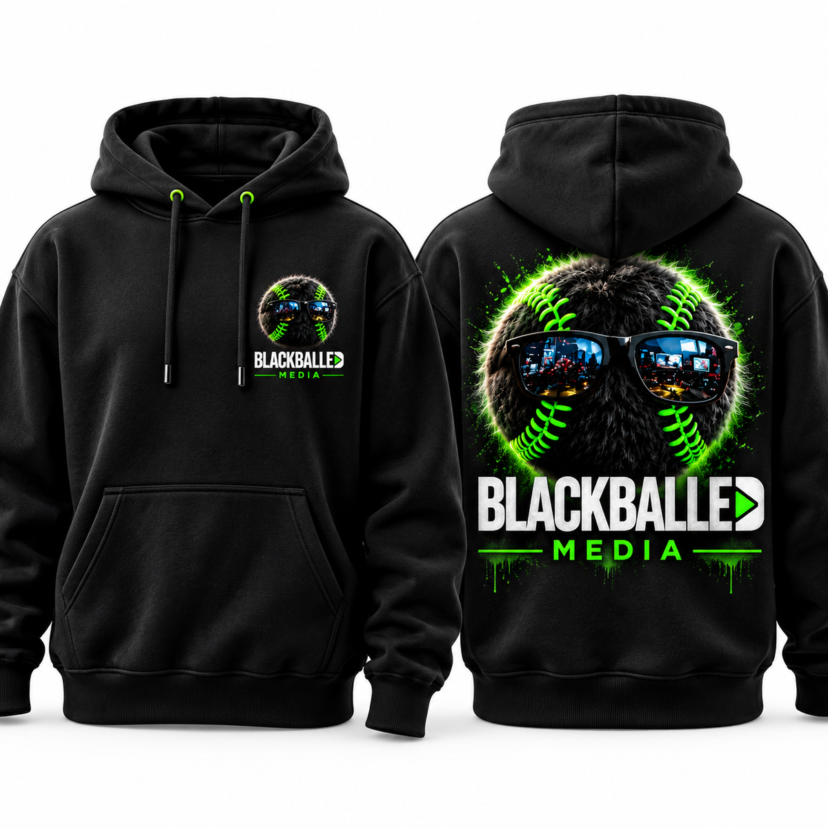 Limited edition Blackballed Media Hoodie